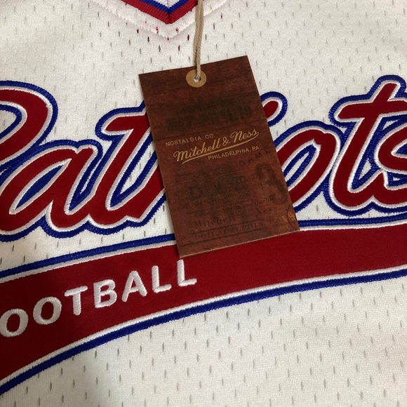 Mitchell and Ness New England Patriots Football Jersey - Picture 3 of 9